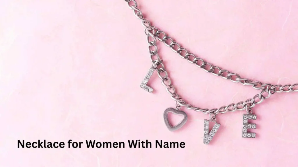 Necklace for Women With Name