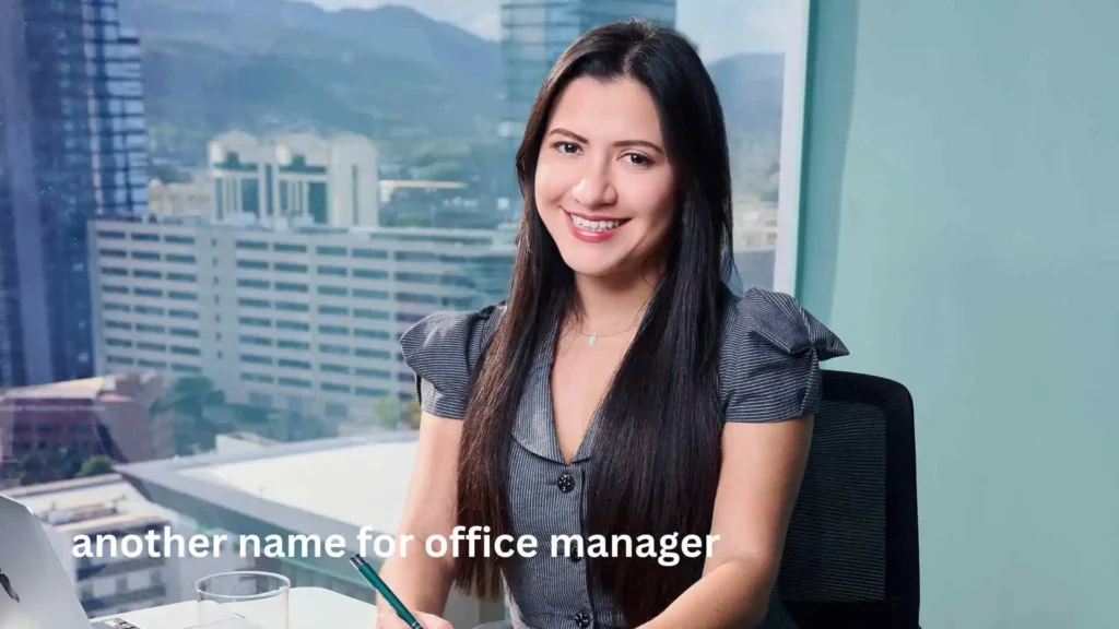 another name for office manager