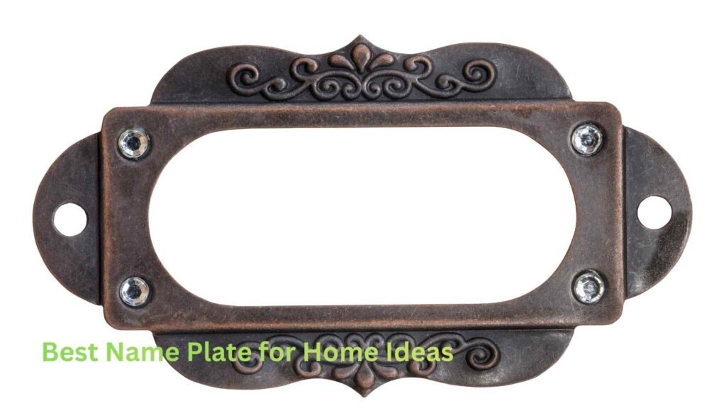 Best Name Plate for Home Ideas