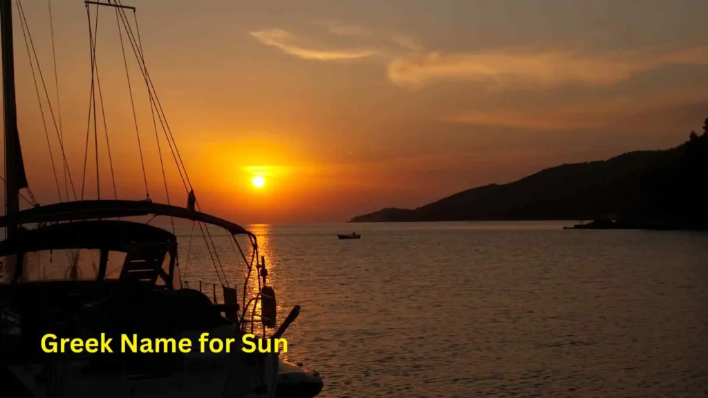 Greek Name for Sun
