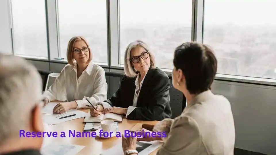 How to Reserve a Name for a Business