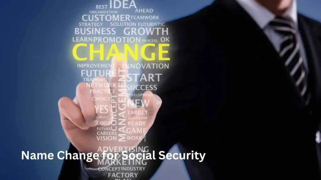 Name Change for Social Security