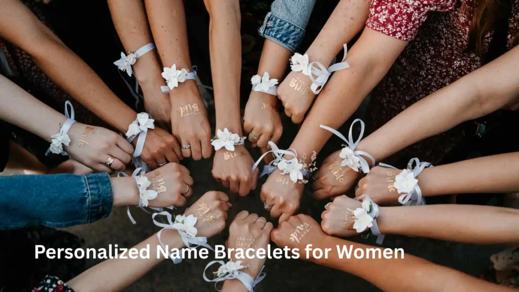 Personalized Name Bracelets for Women