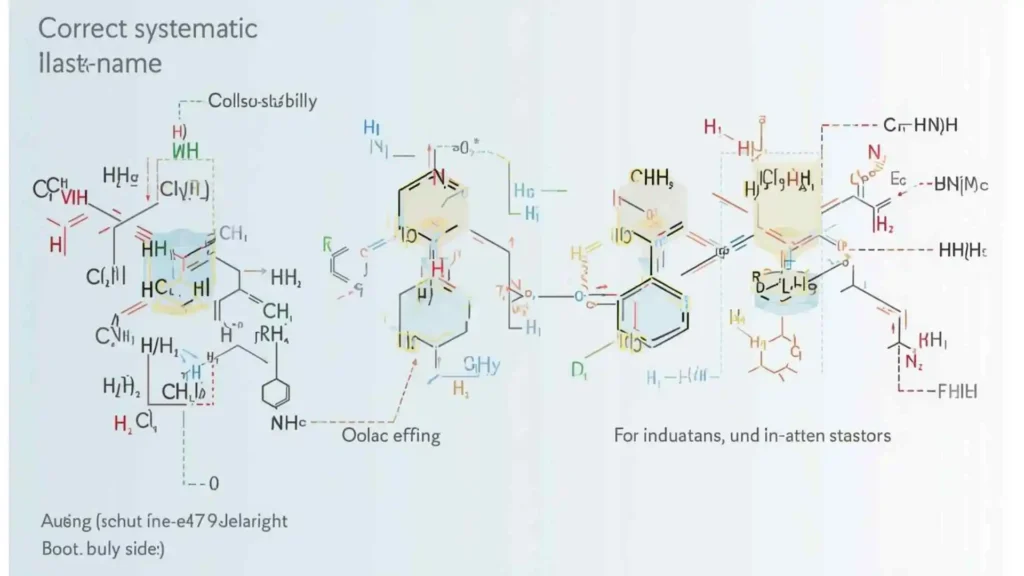 provide the correct systematic name for the compound shown here