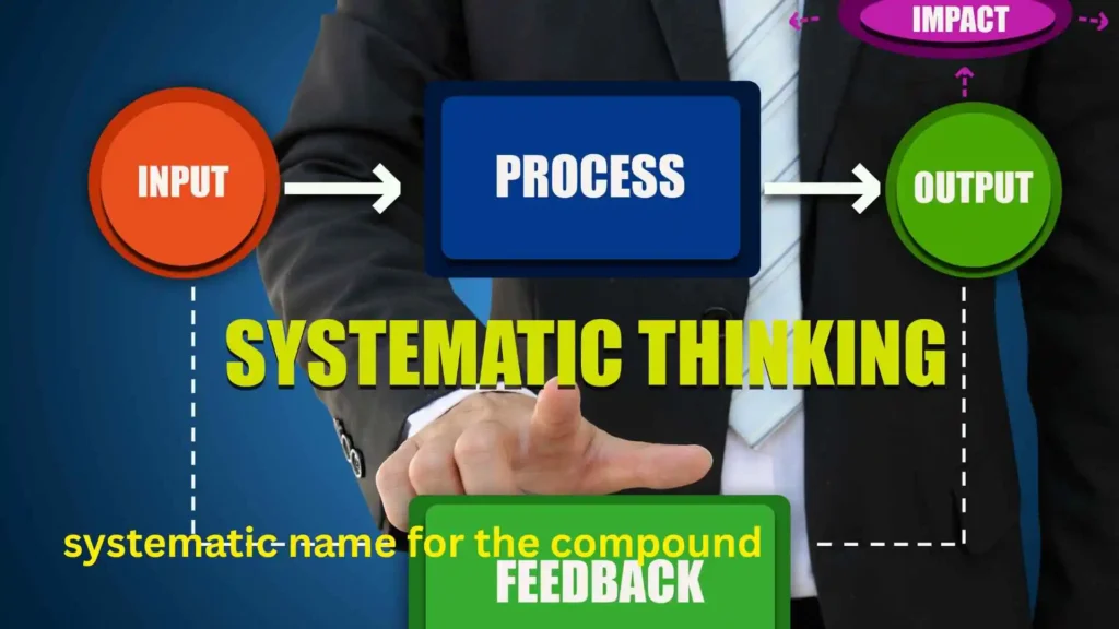 provide the correct systematic name for the compound shown here