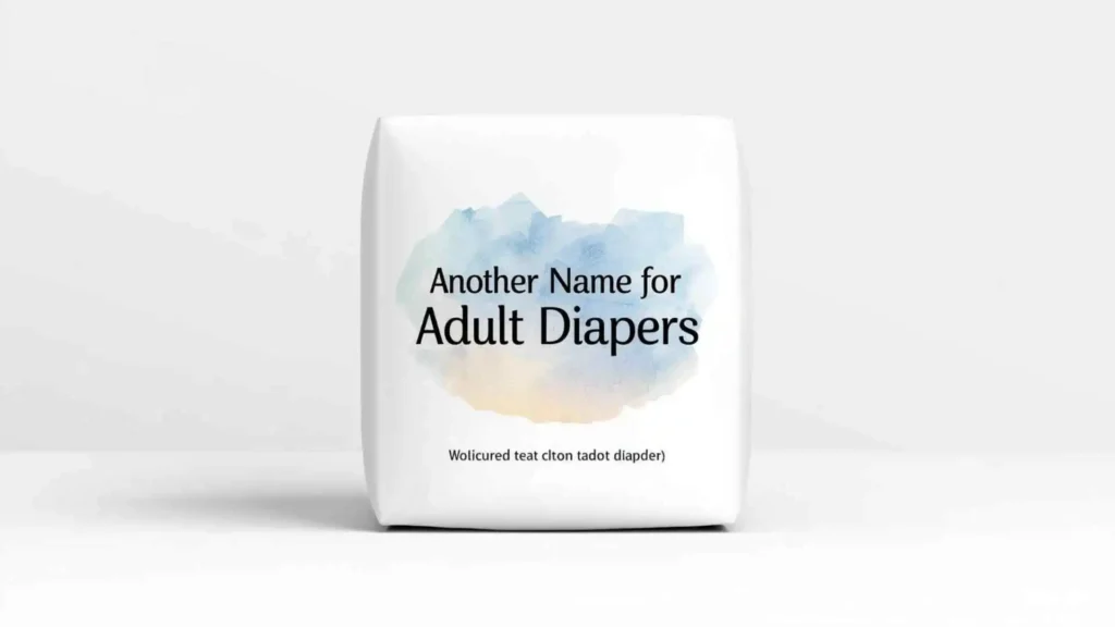 Another Name for Adult Diapers