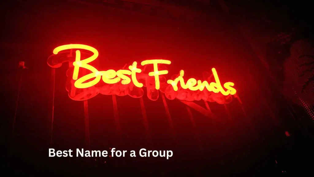 Best Name for a Group