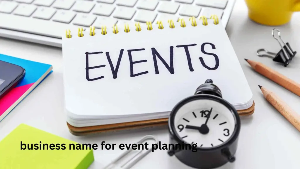 business name for event planning
