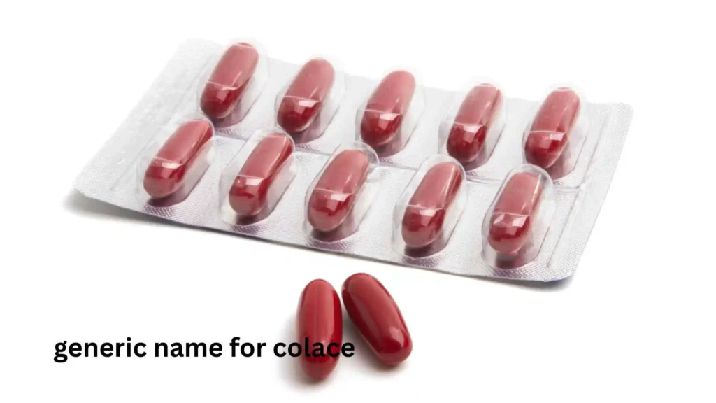 generic name for colace