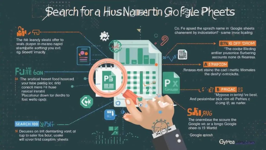 how to search for a name in google sheets