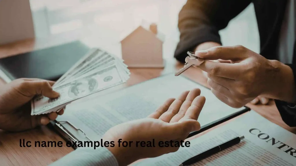 llc name examples for real estate