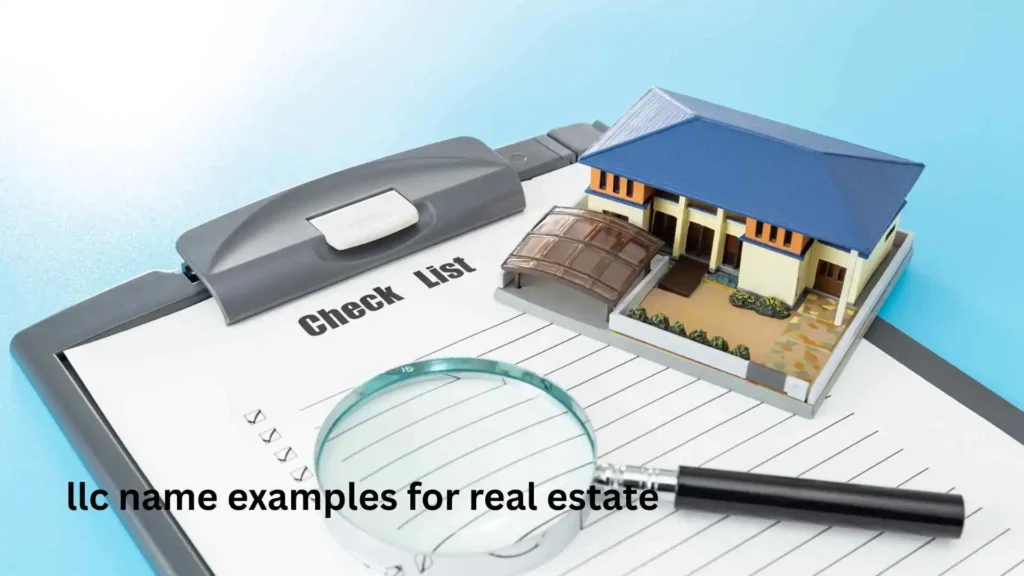 llc name examples for real estate