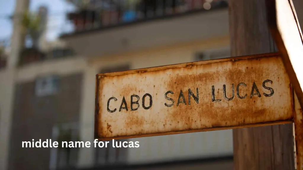middle name for lucas