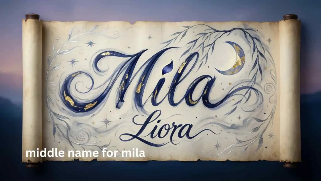 middle name for mila