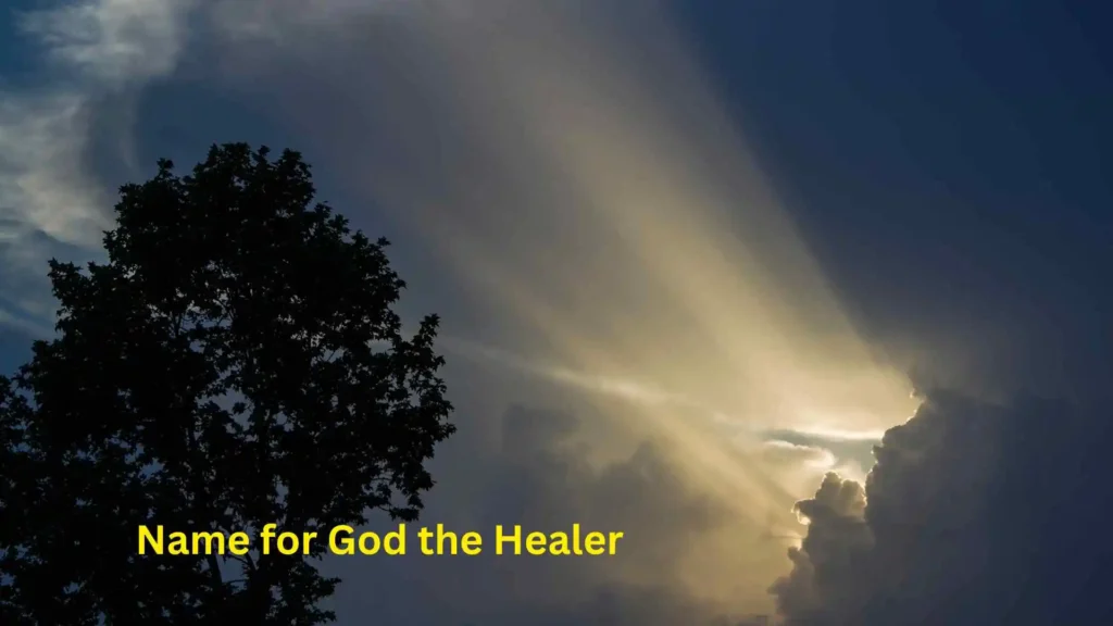  Name for God the Healer 