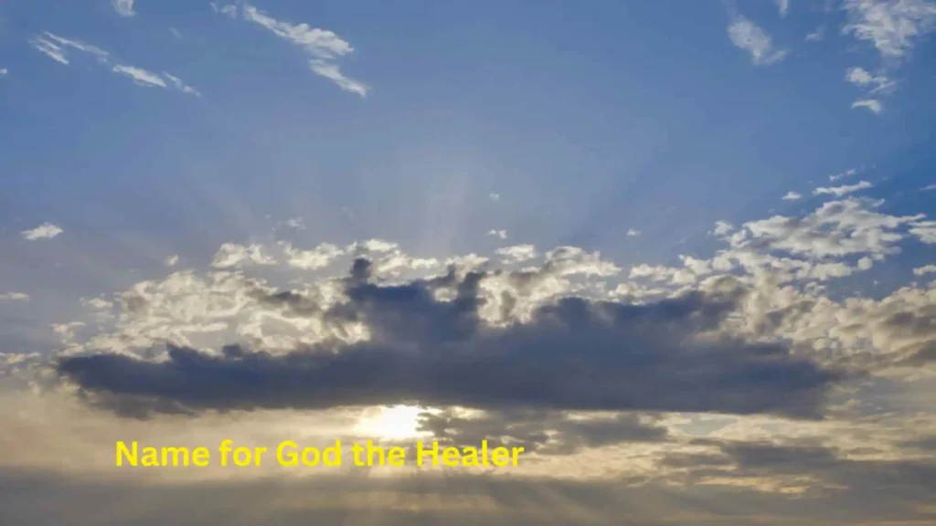  Name for God the Healer 