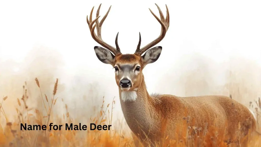 Name for Male Deer