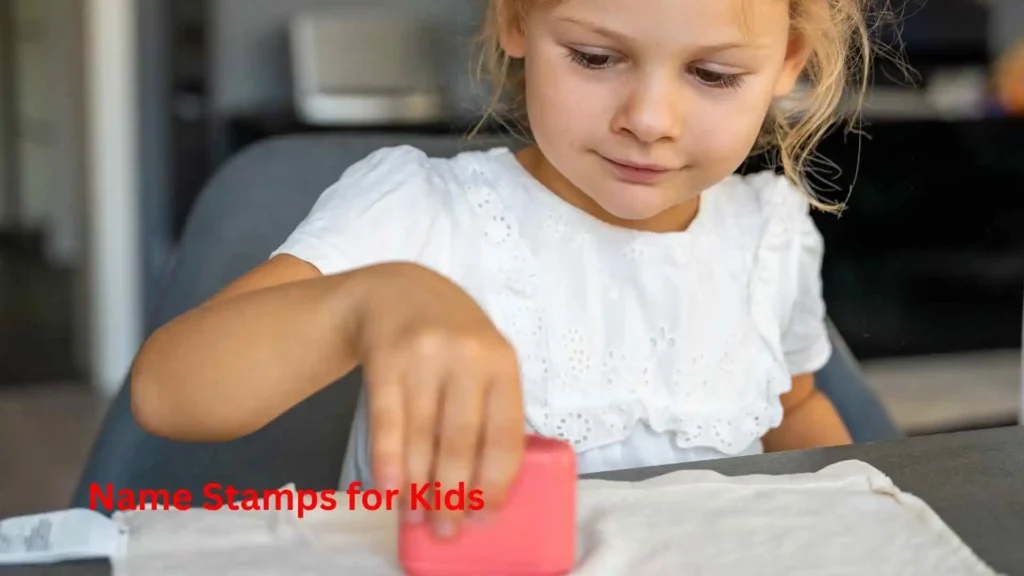Name Stamps for Kids 