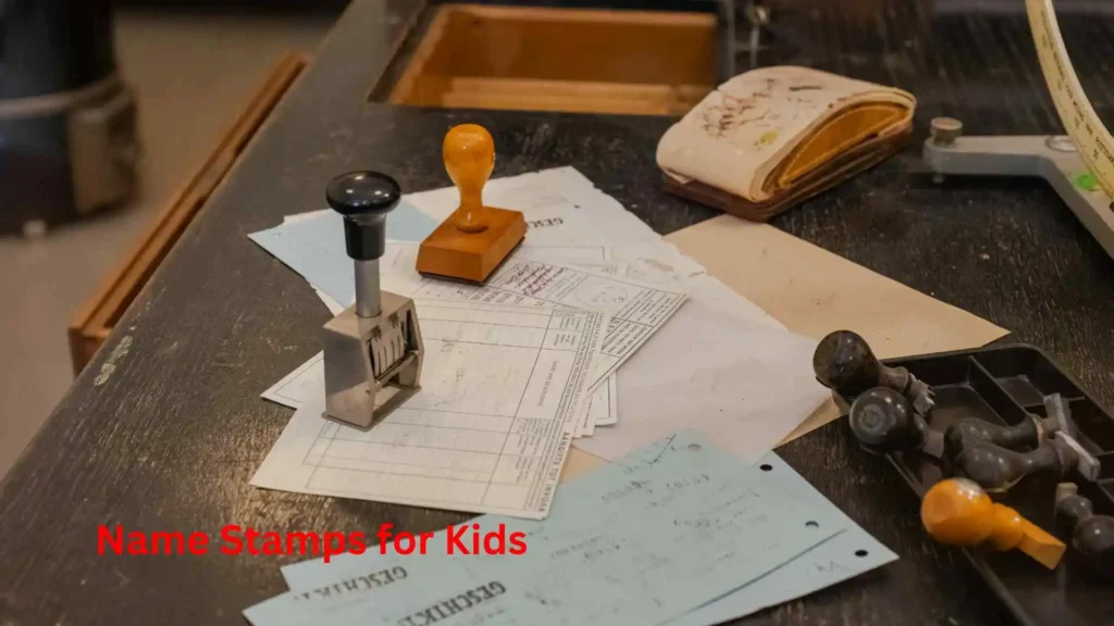 Name Stamps for Kids 