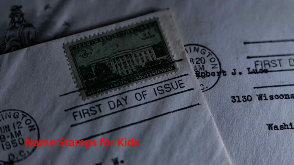 Name Stamps for Kids 