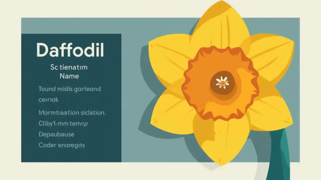 Scientific Name for Daffodil 