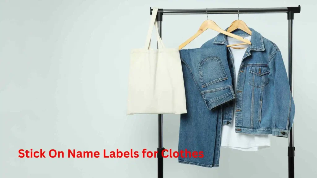 Stick On Name Labels for Clothes 