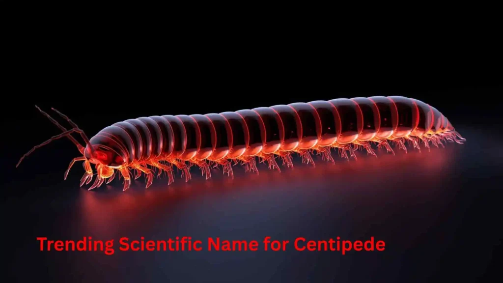 Trending Scientific Name for Centipede