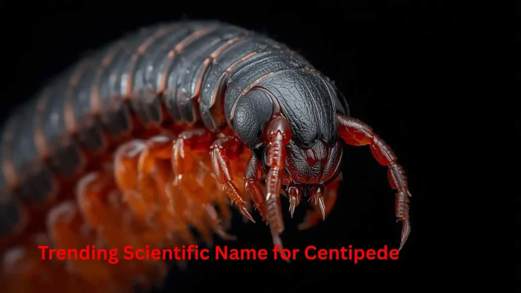 Trending Scientific Name for Centipede