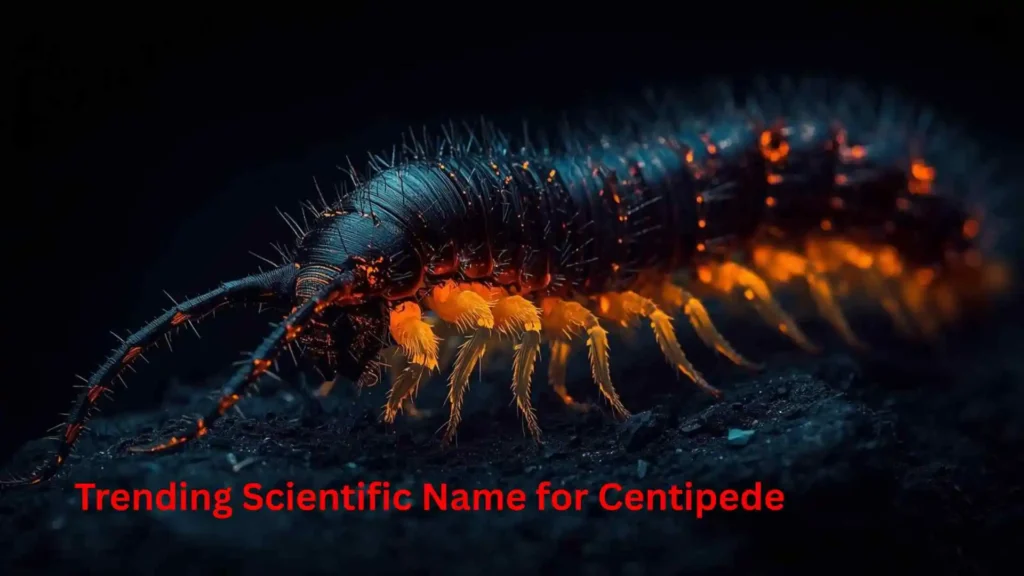 Trending Scientific Name for Centipede