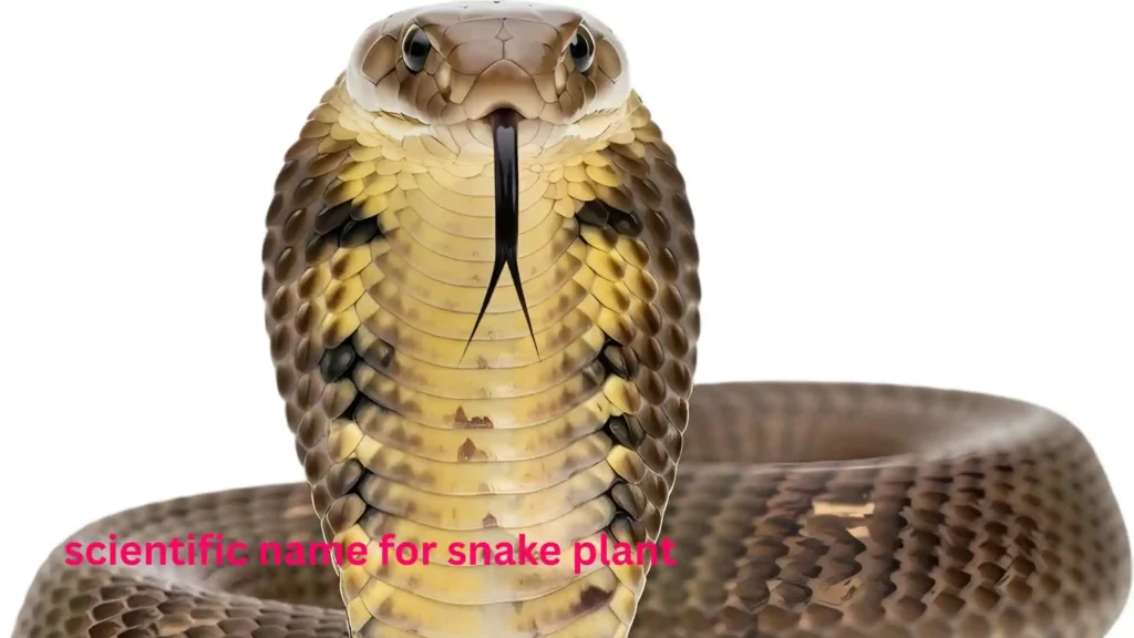 scientific name for snake plant