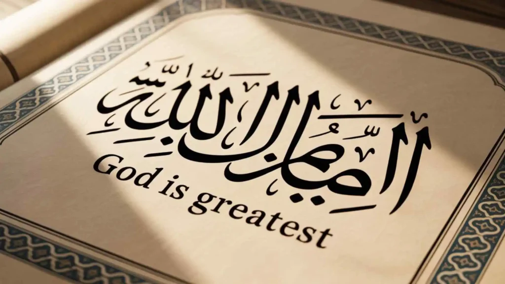 what does allahu akbar mean