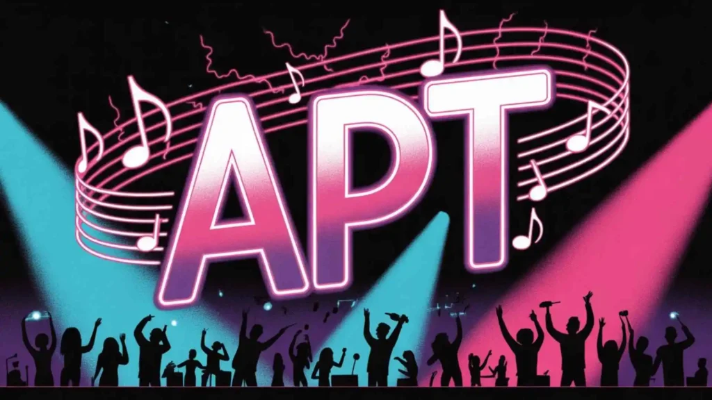 what does apt mean in the song