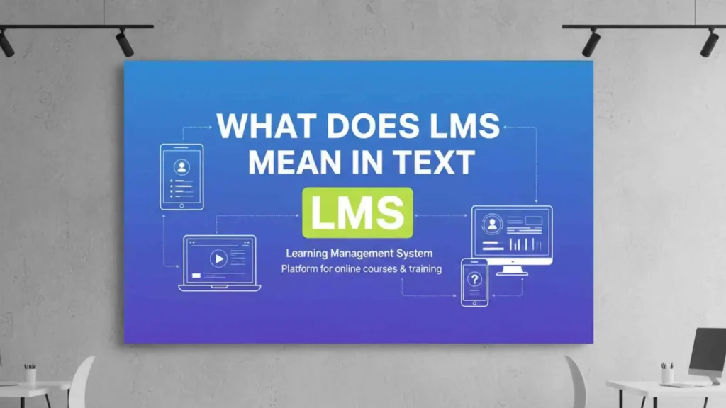 what does lms mean in text