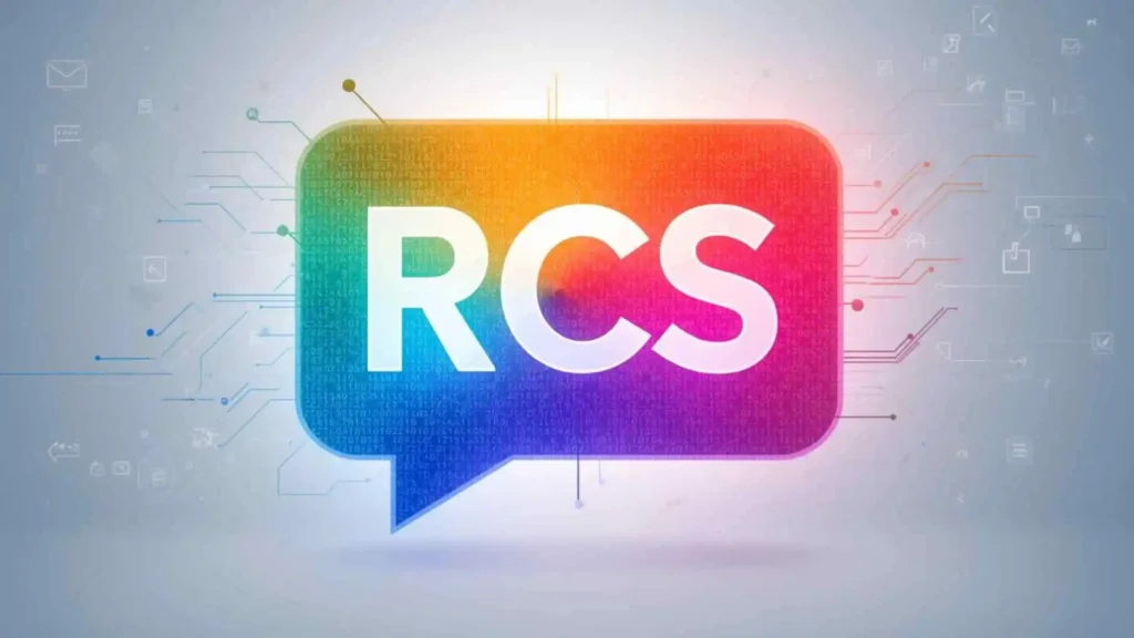 what does rcs mean in text