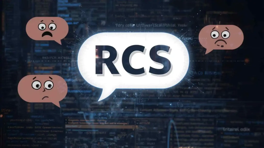 what does rcs mean in text