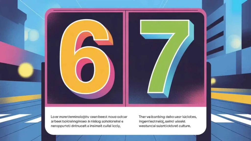 what does 6-7 mean in slang