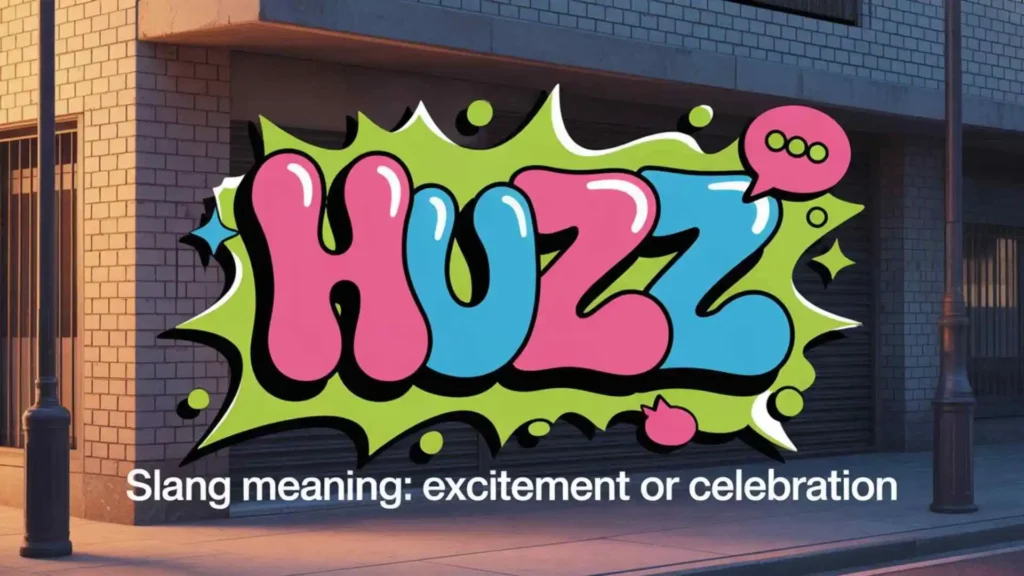 what does huzz mean in slang