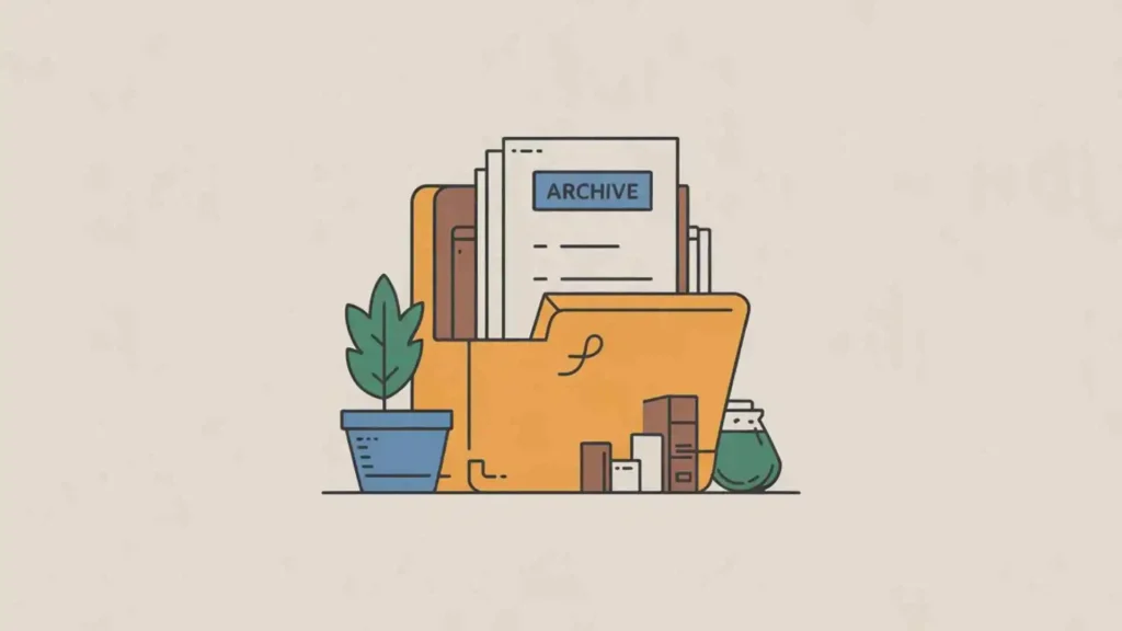 what does archive mean