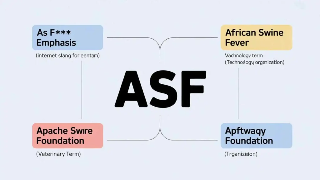 what does asf mean