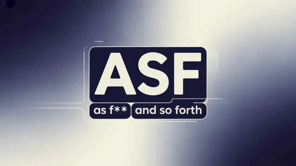 what does asf mean