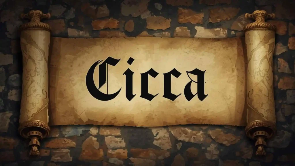 what does circa mean