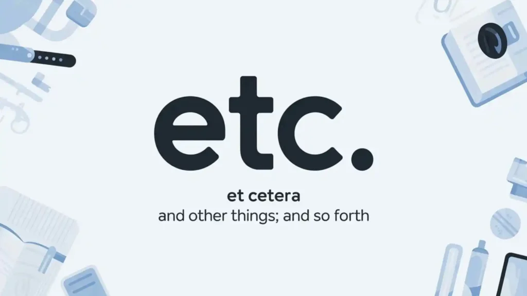 what does etc mean
