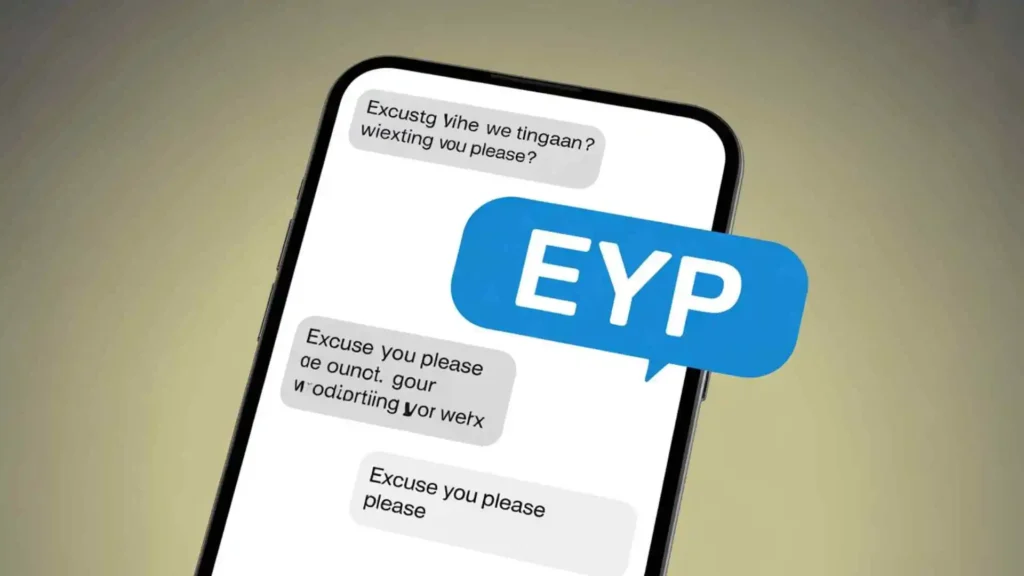 what does eyp mean in text