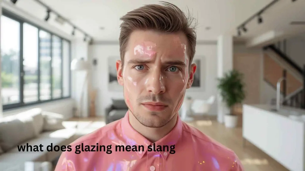 what does glazing mean slang