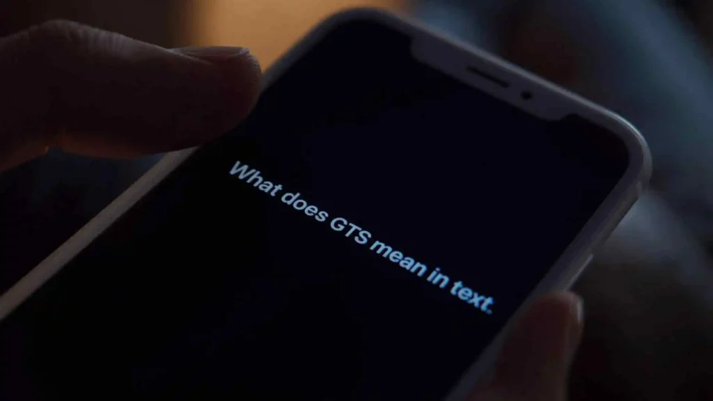 what does gts mean in text