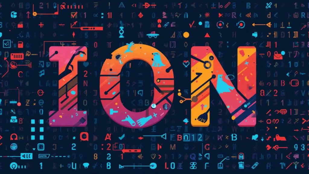 what does ion mean in text