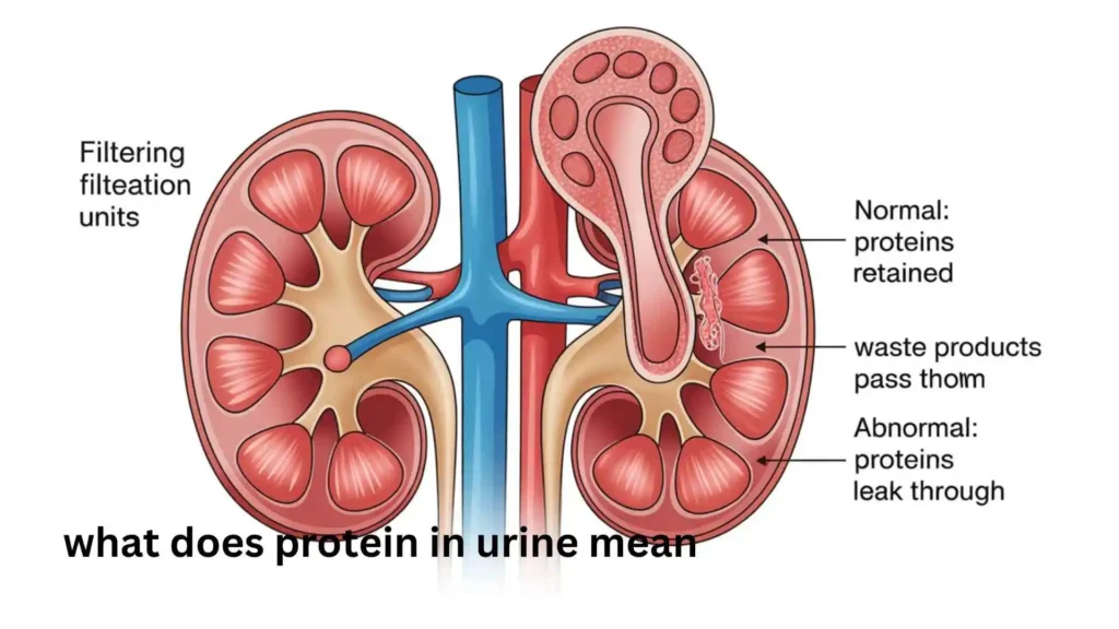 what does protein in urine mean