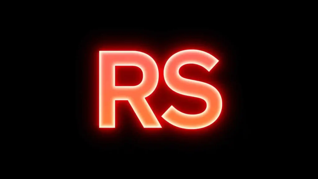 what does rs mean in text