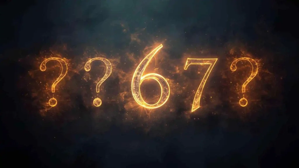 what does six seven mean