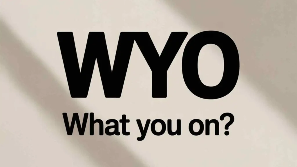 what does wyo mean